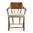 Casual Walnut Captains Chair