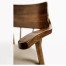 Casual Walnut Captains Chair