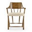 Casual Medium Driftwood Captains Chair