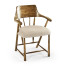 Casual Medium Driftwood Captains Chair
