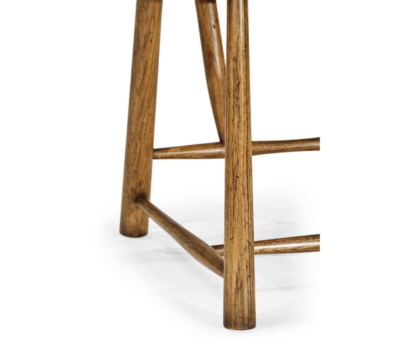 Casual Chestnut Captains Chair