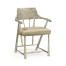 Casual Rustic Grey Captains Chair