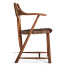 Traditional Walnut Captains Chair