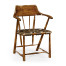 Traditional Walnut Captains Chair