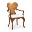 Seaweed Marquetry Arm Chair
