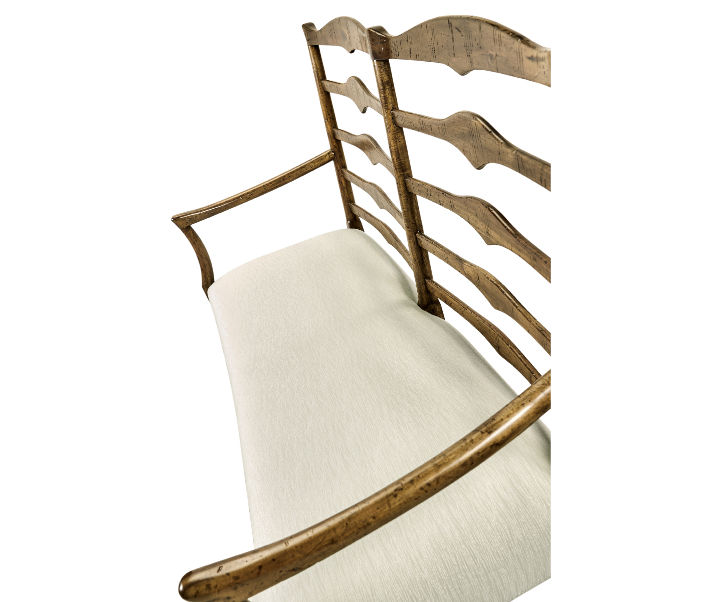 Casual Ladderback Bench