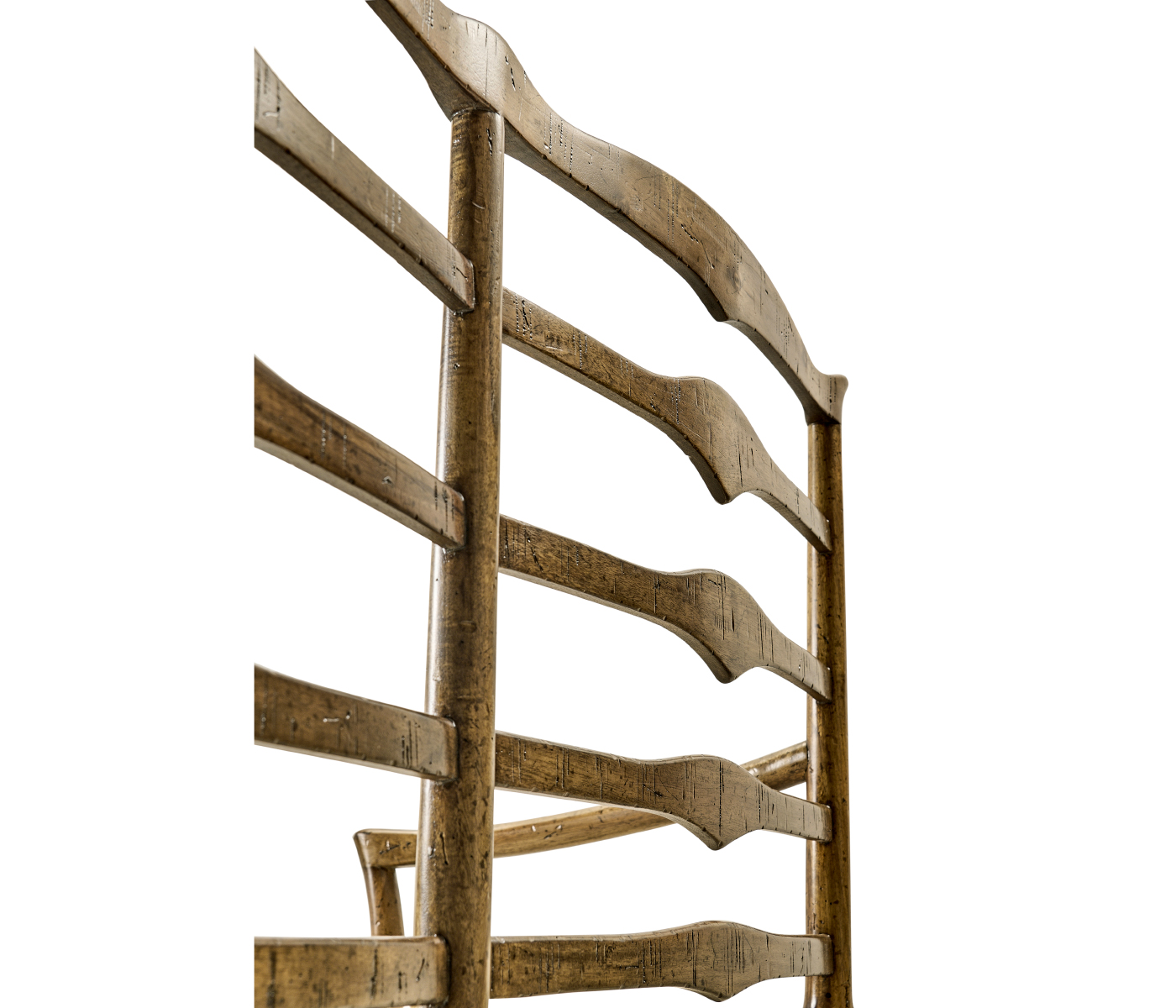 Casual Ladderback Bench