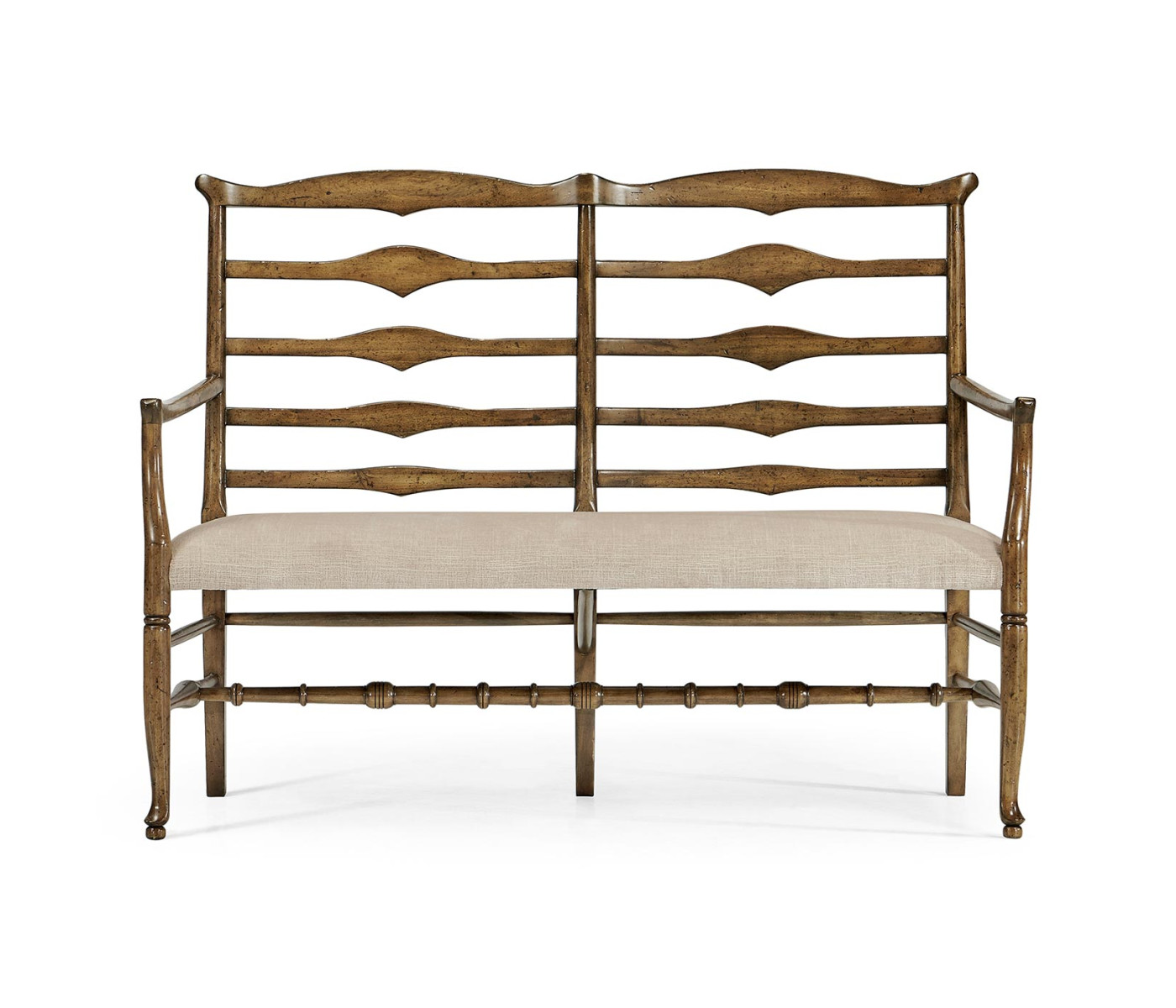 Casual Ladderback Bench