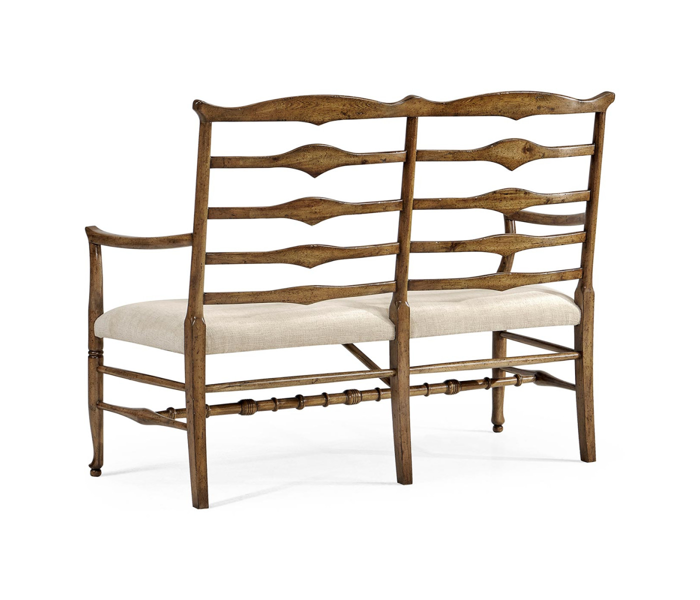 Casual Ladderback Bench