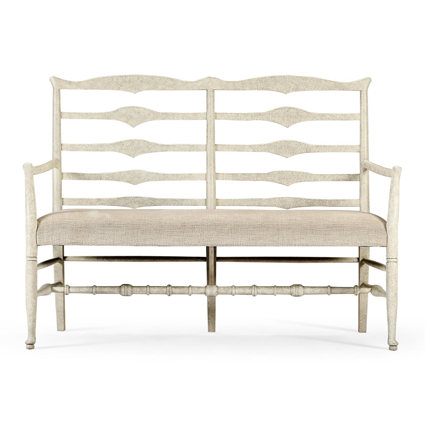 Casual Ladderback Bench