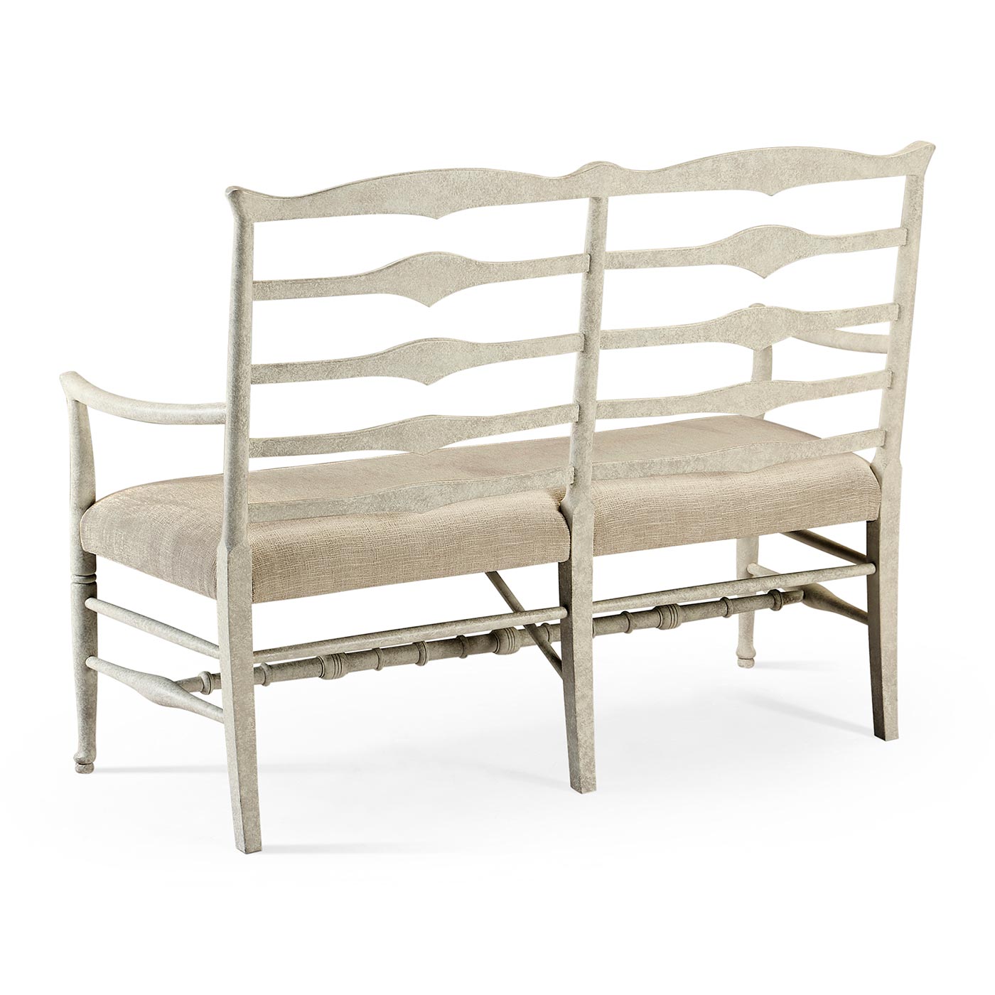 Casual Ladderback Bench