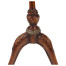 Mahogany Pie-Crust Candlestand