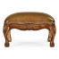 Small French Provincial Walnut Footstool