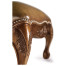 Small French Provincial Walnut Footstool