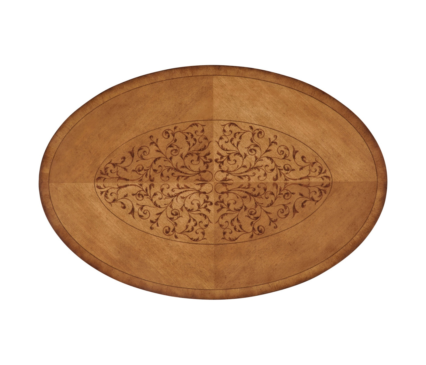 Marquetry Inlaid Satinwood Coffee Table
