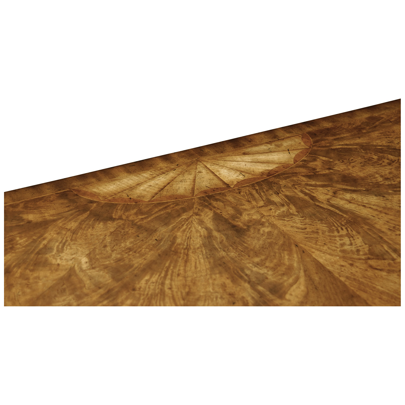 Flaming Light Walnut Side Cabinet