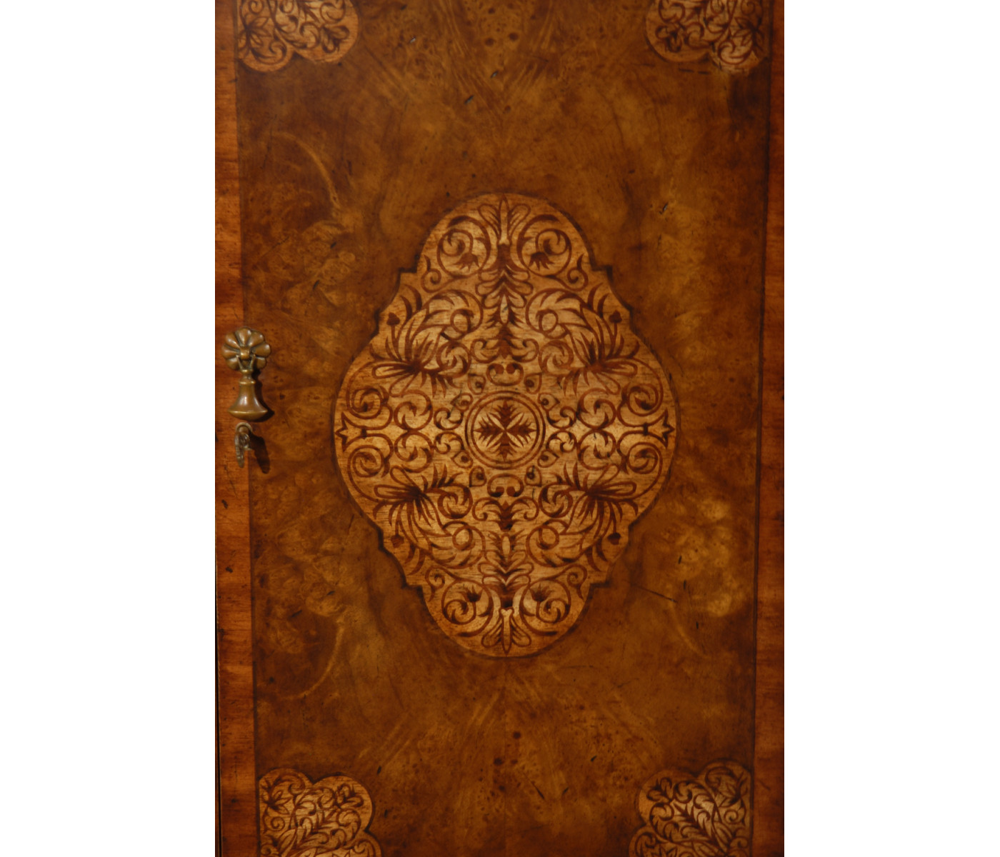 Seaweed Marquetry TV Cabinet