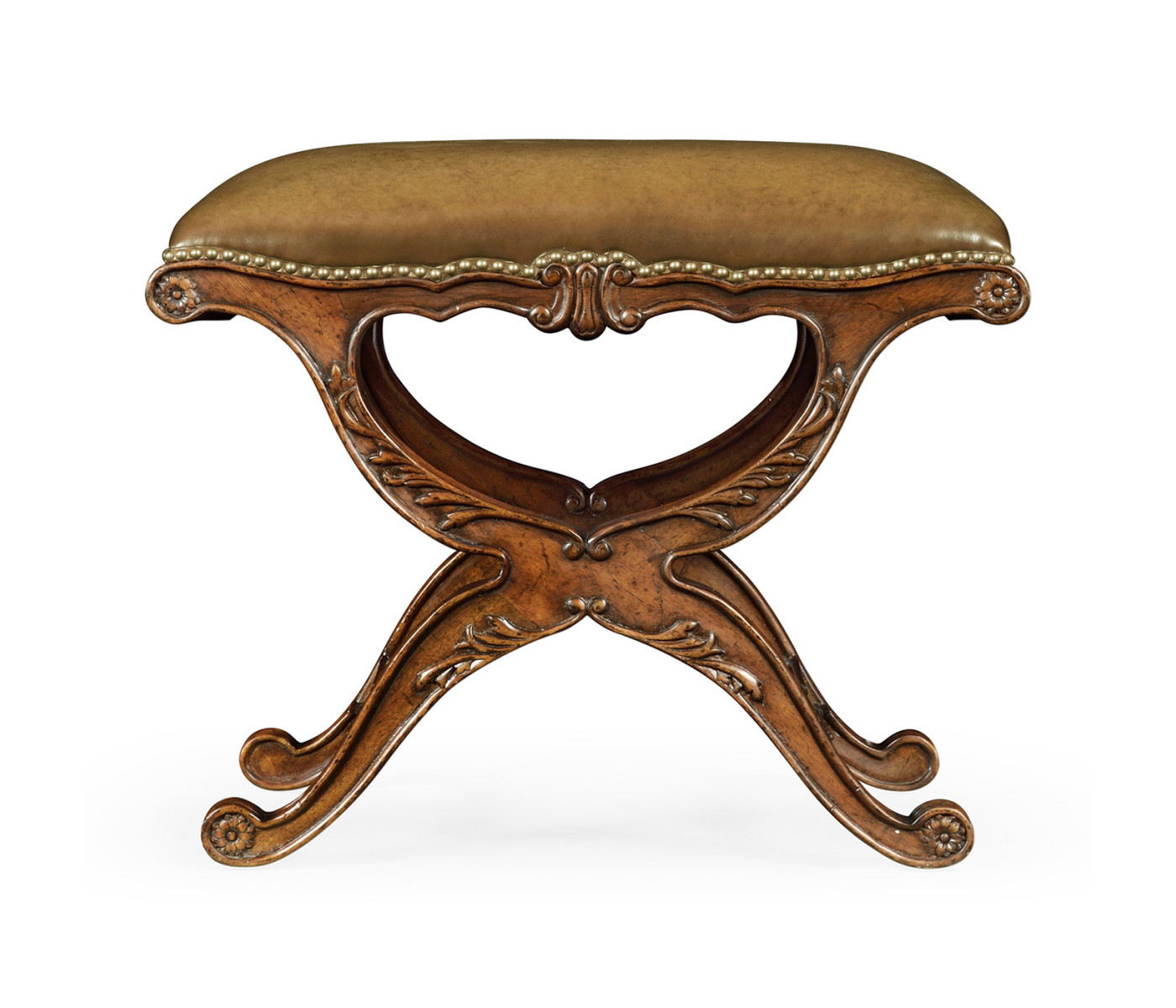 Neo-classical X-Frame Stool