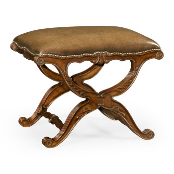 Neo-classical X-Frame Stool