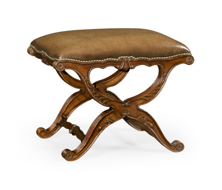 Neo-classical X-Frame Stool
