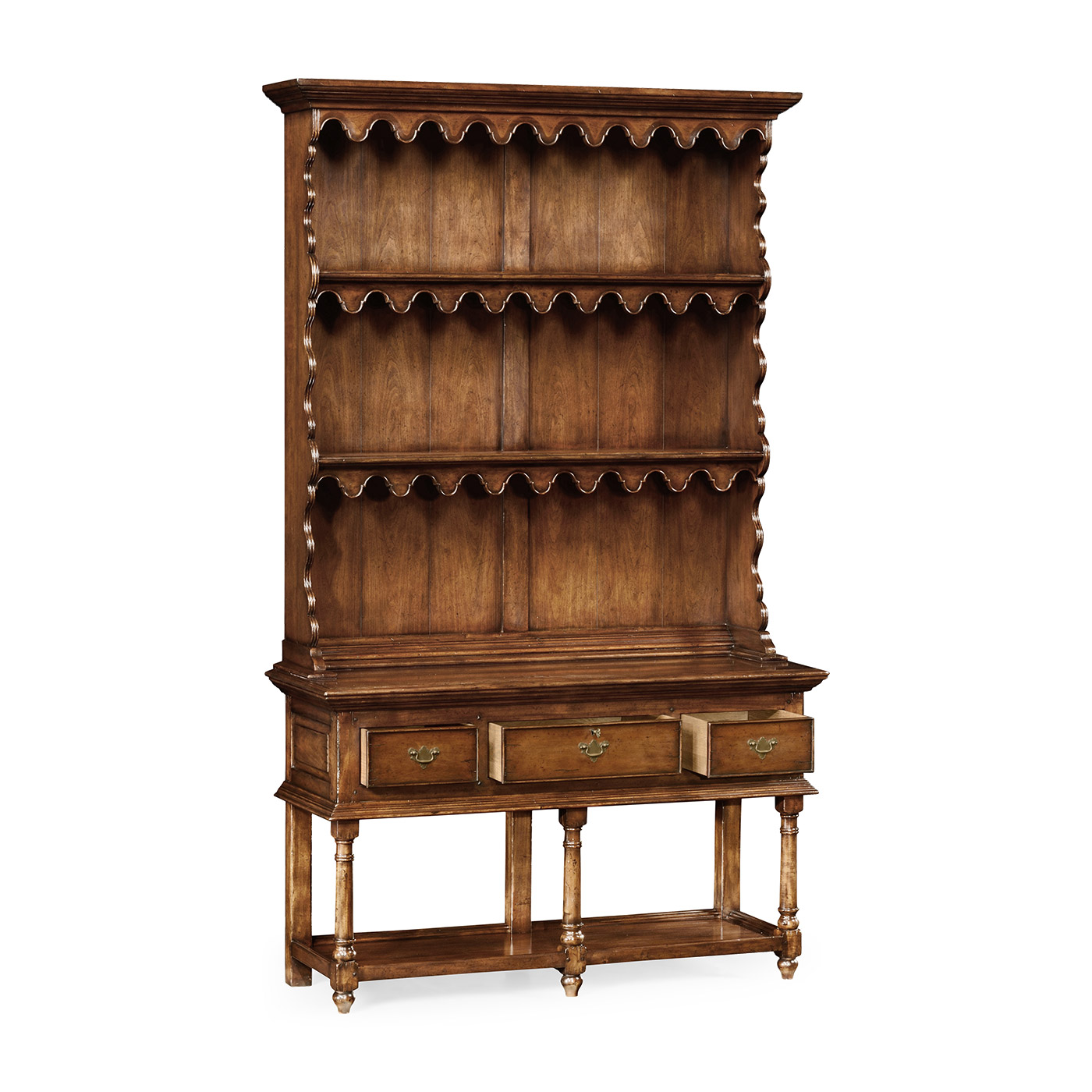 Small walnut dresser