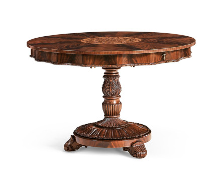 Finely Inlaid Mahogany Centre Table