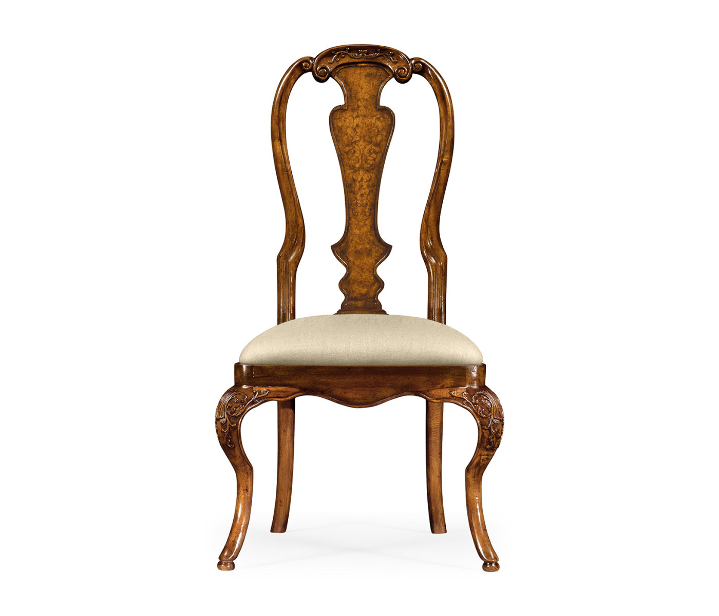 William & Mary Inlaid Side Chair