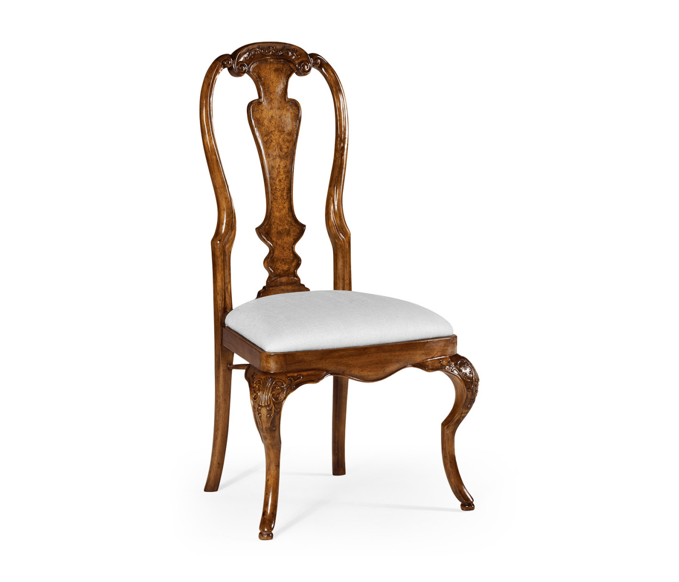 William & Mary Inlaid Side Chair