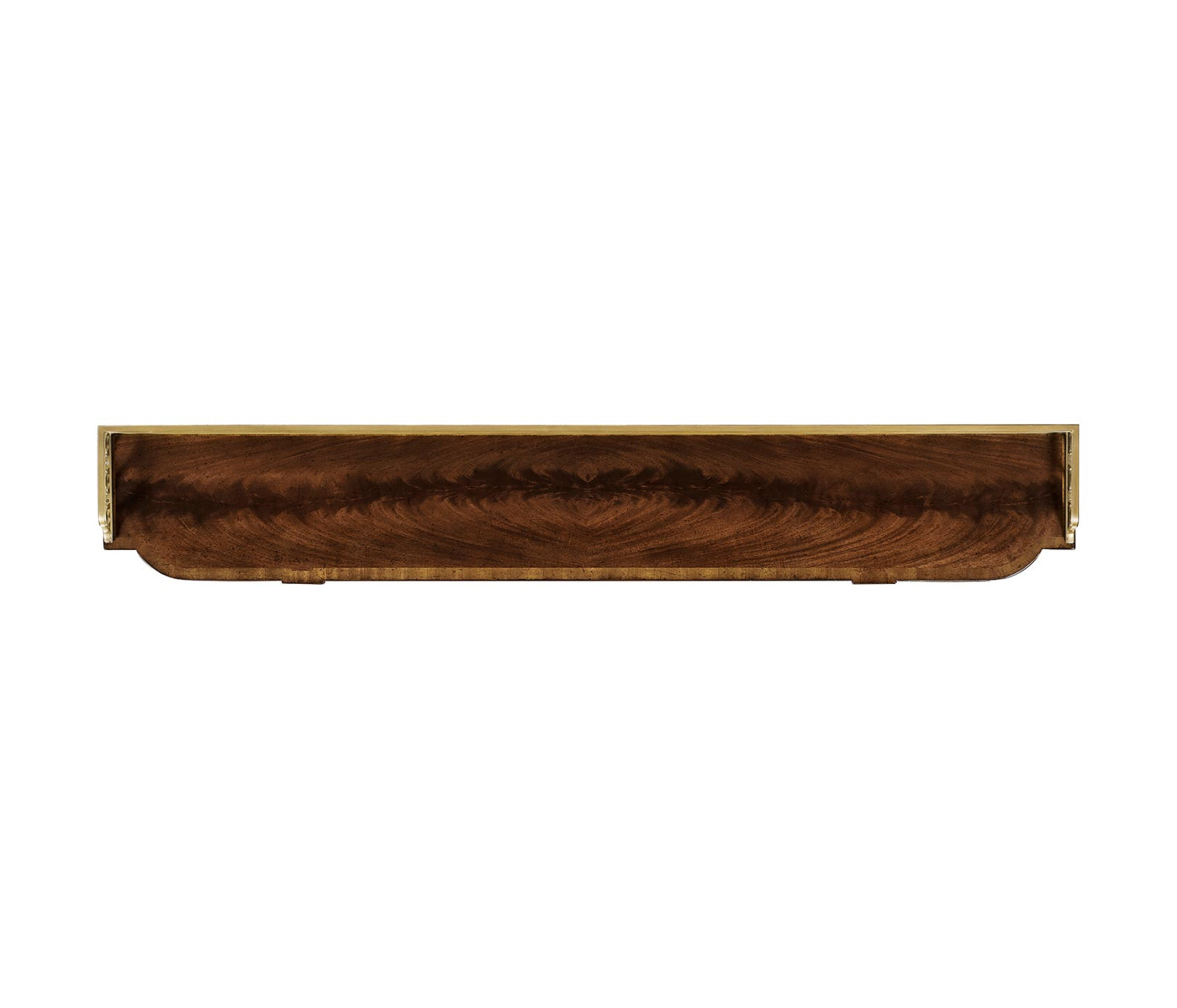 Narrow Gallery Mahogany Console Table