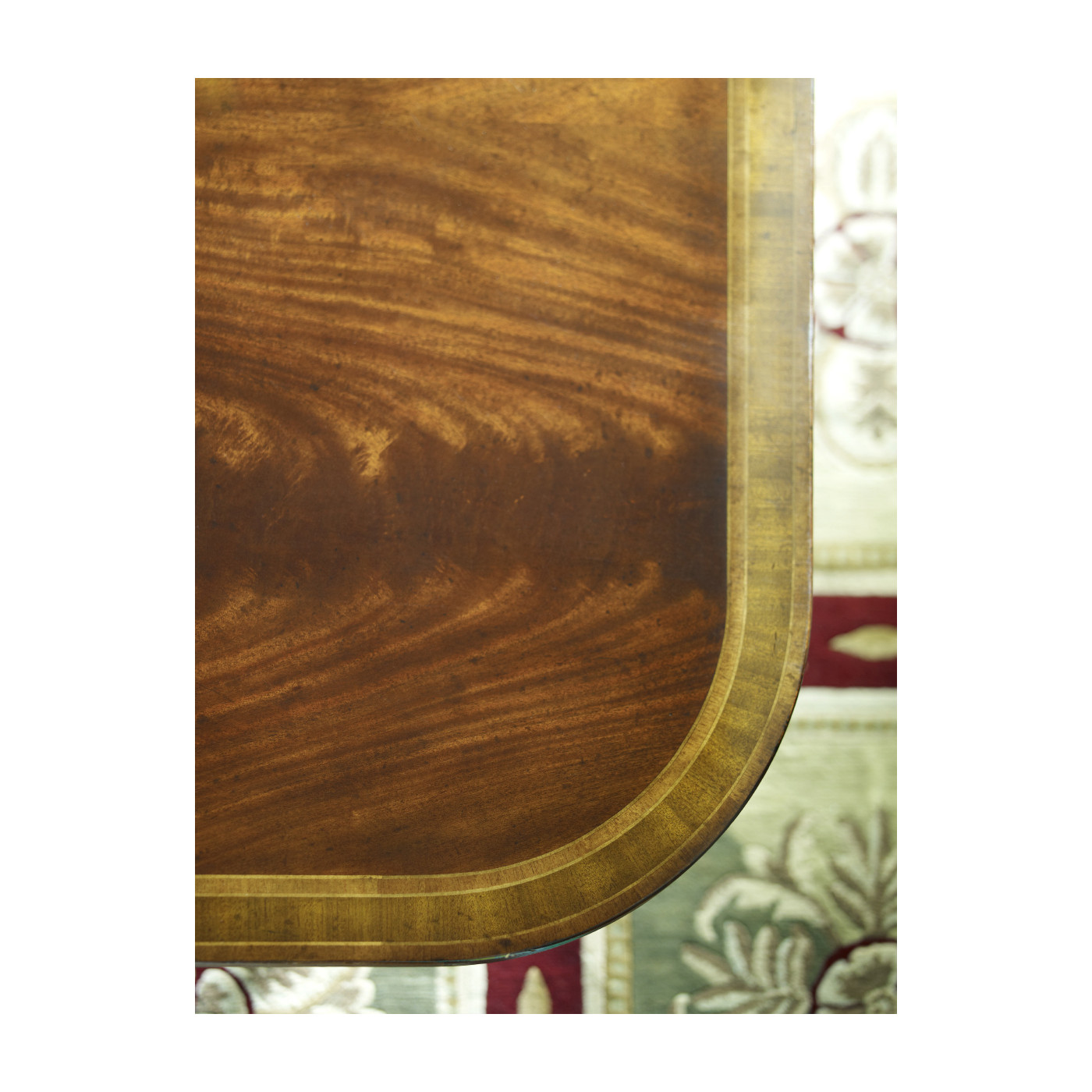 Windsor Two-Leaf Walnut Extending Dining Table 88