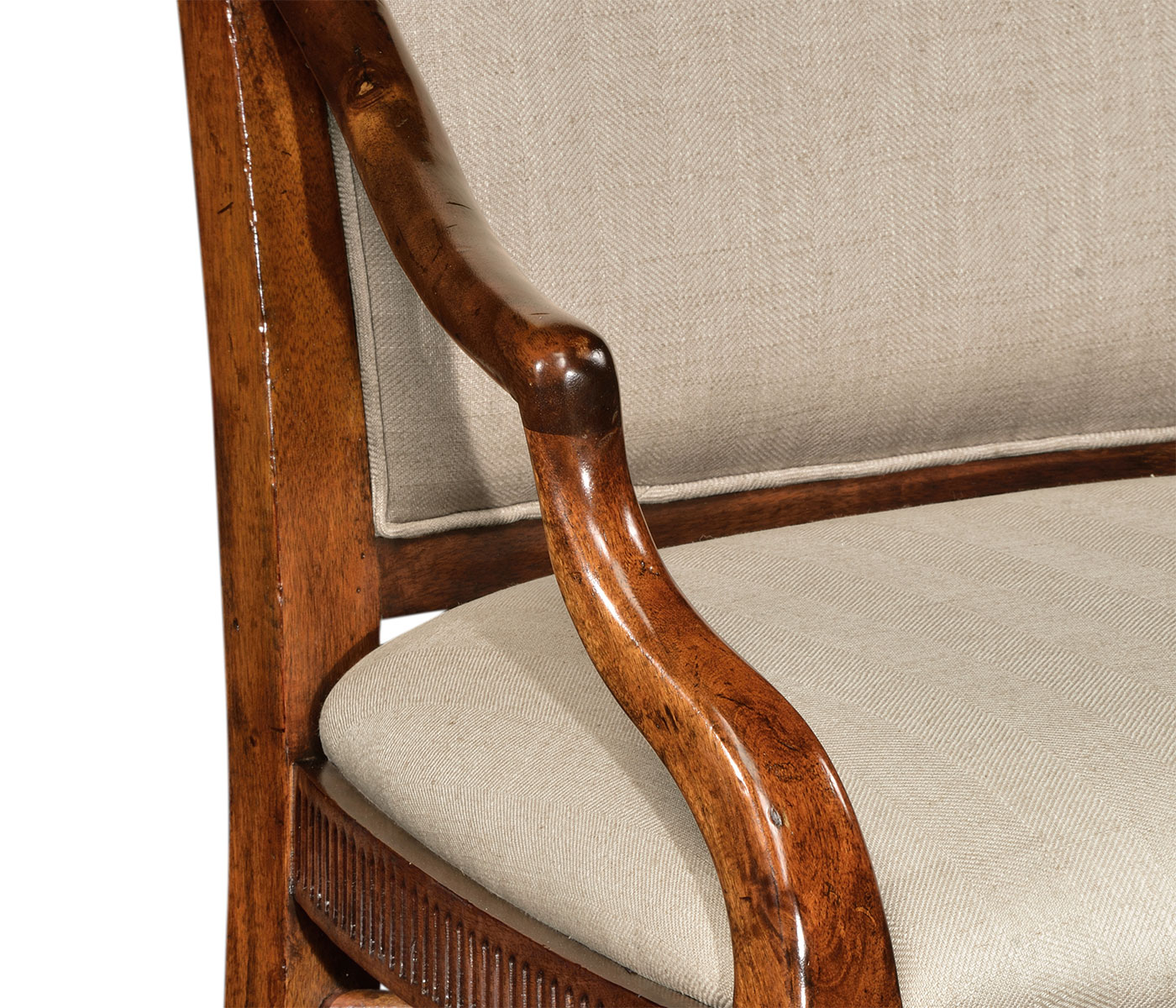 Classical Upholstered Arm Chair