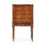 Walnut Chest or Collectors Cabinet on Stand