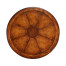 Oyster & walnut bar table