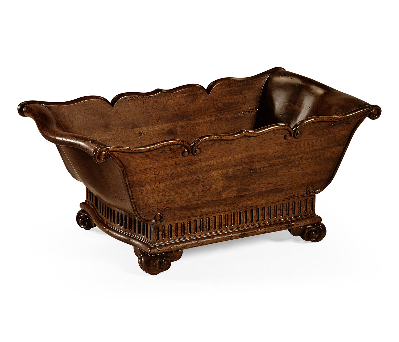 Mahogany Trough Planter