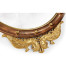 Regency Walnut & Gilt Round Convex Églomisé Mirror (Large)