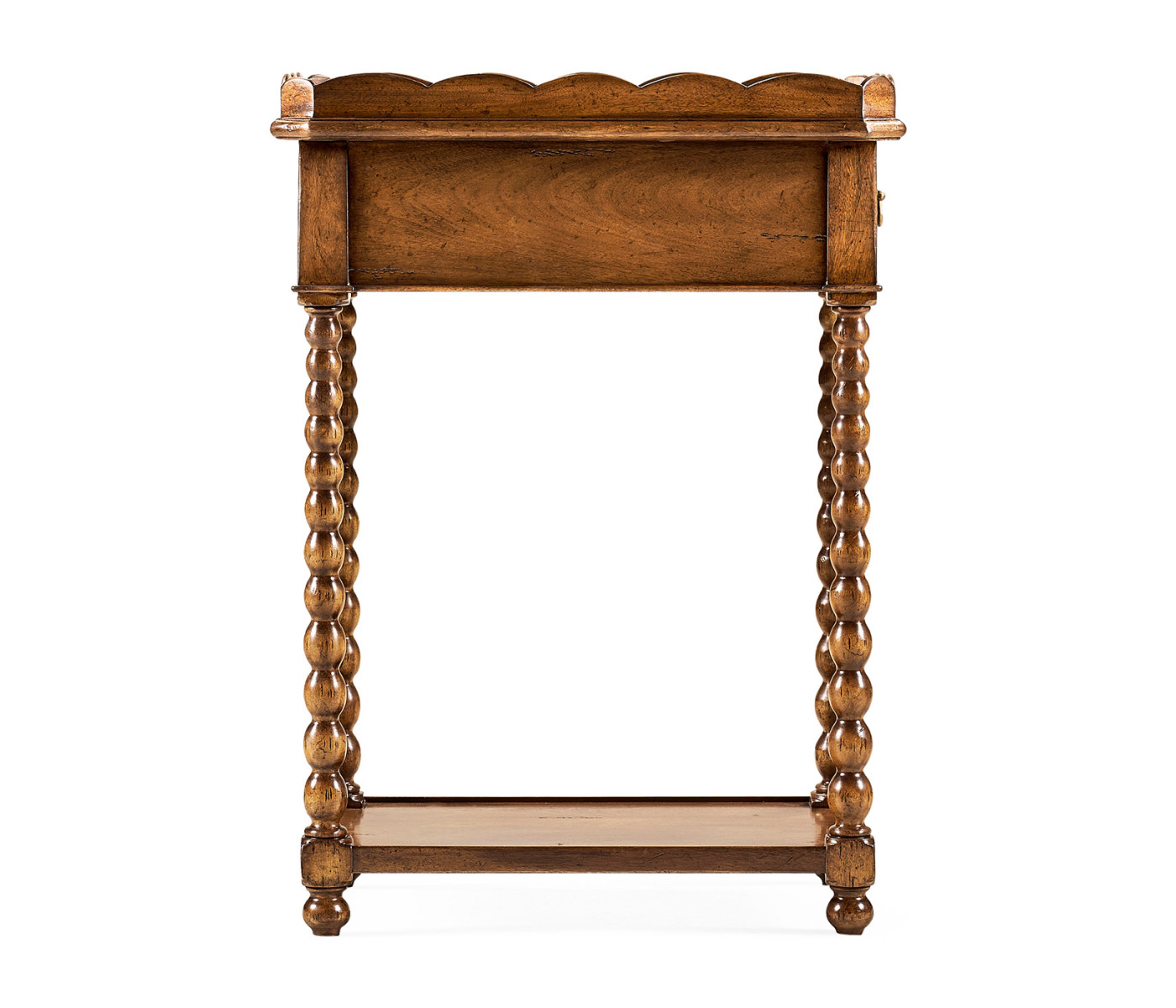 Queen anne rectangular lamp table