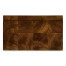 Rectangular Patchwork Mahogany Drink Coasters Box