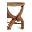 French Style Walnut Footstool with Shell Decoration