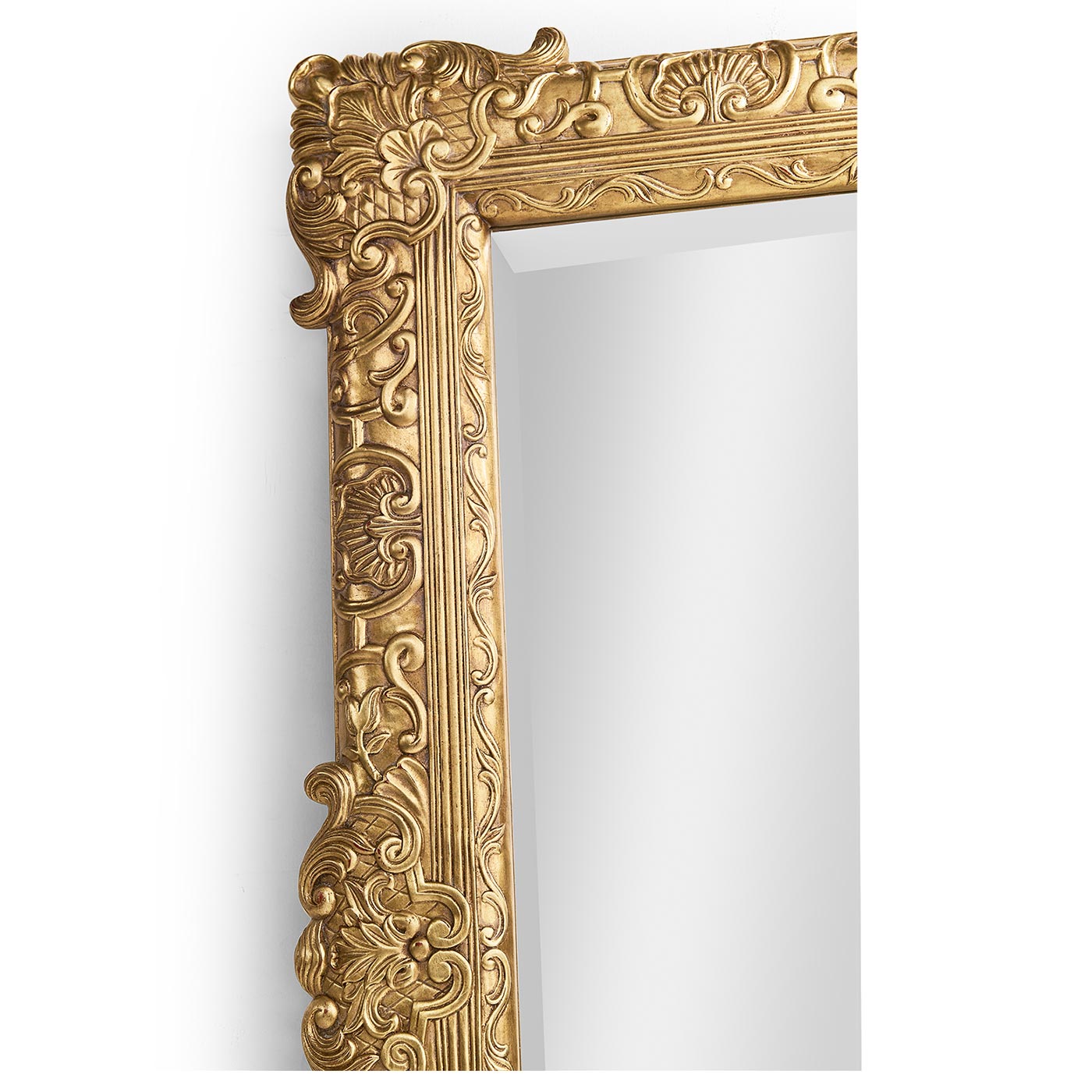 French 19th Century Style Bright Gilded Mirror
