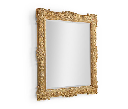 French 19th Century Style Bright Gilded Mirror