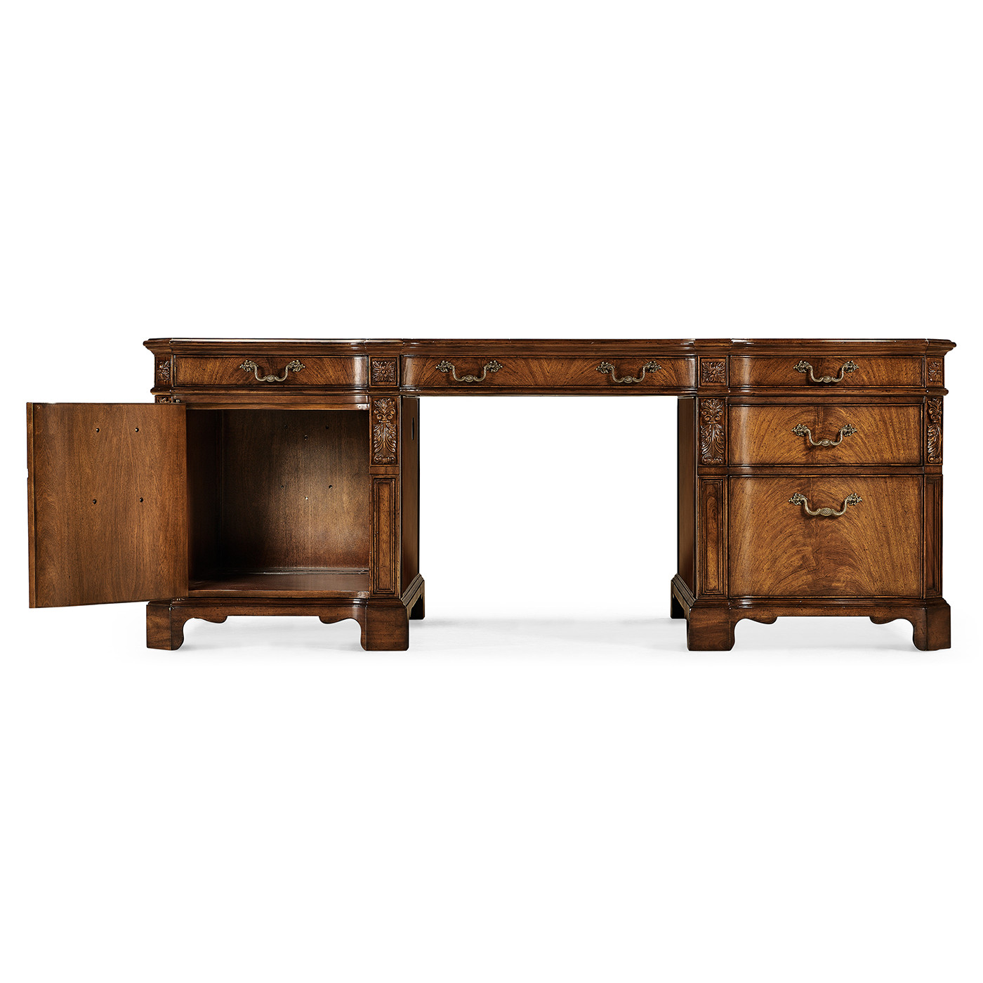 Walnut Faux Partners Desk