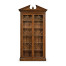 Glazed Walnut Display Cabinet