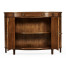 Crotch Walnut Demilune Sideboard