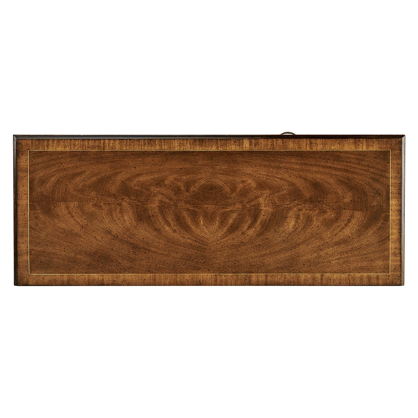 Walnut office chest of drawers with hanging file storage