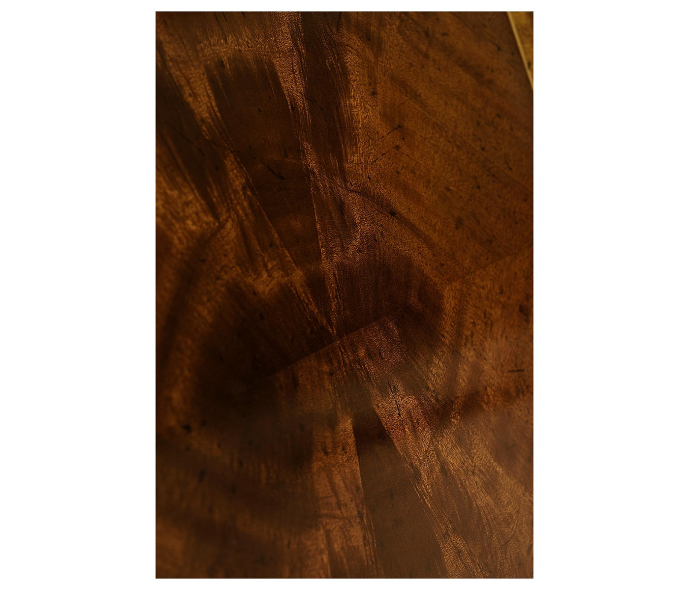 Mahogany Double Serpentine Sideboard