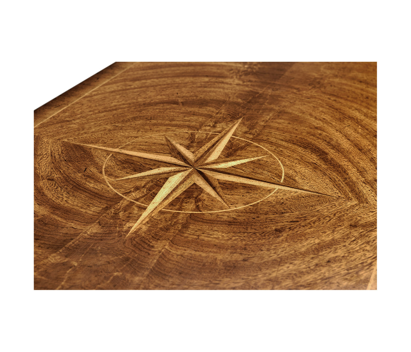Starburst Walnut Side Cabinet