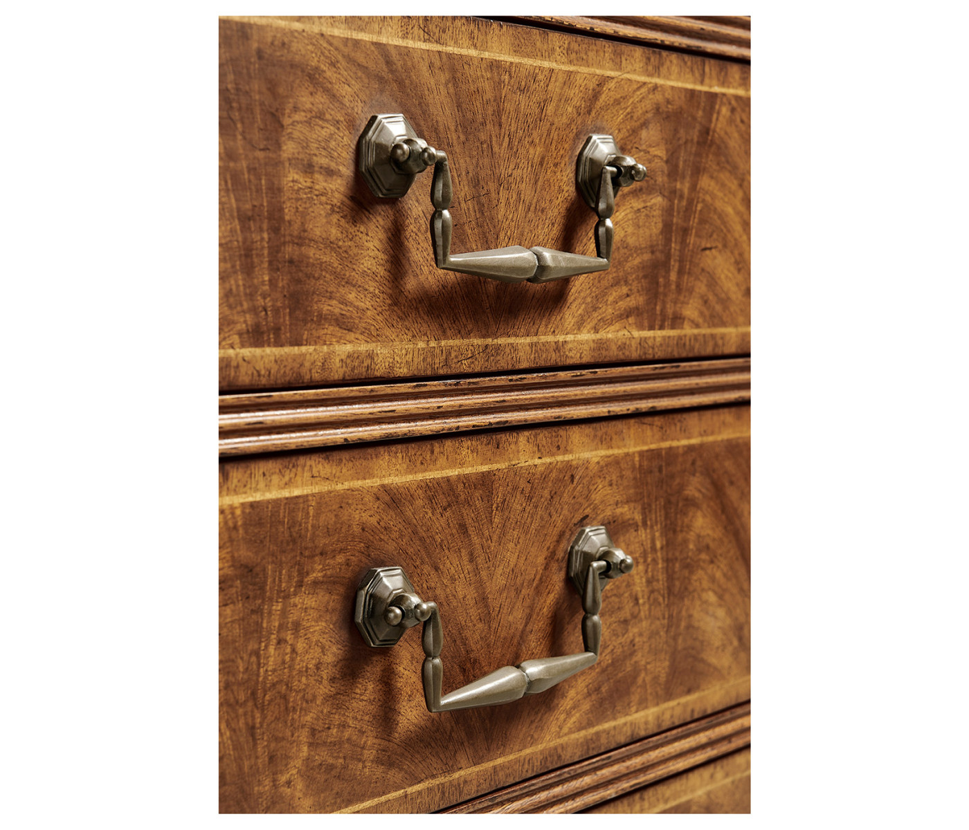 Starburst Walnut Side Cabinet