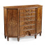 Starburst Walnut Side Cabinet