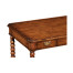Bobbin turned walnut dressing table