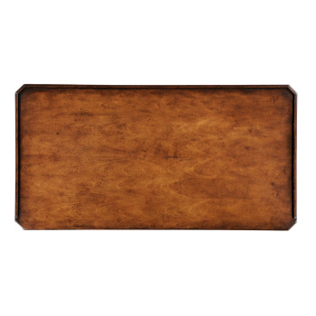 Bobbin turned walnut dressing table